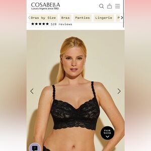 COSABELLA LARGE LINGERIE BRA TOP
